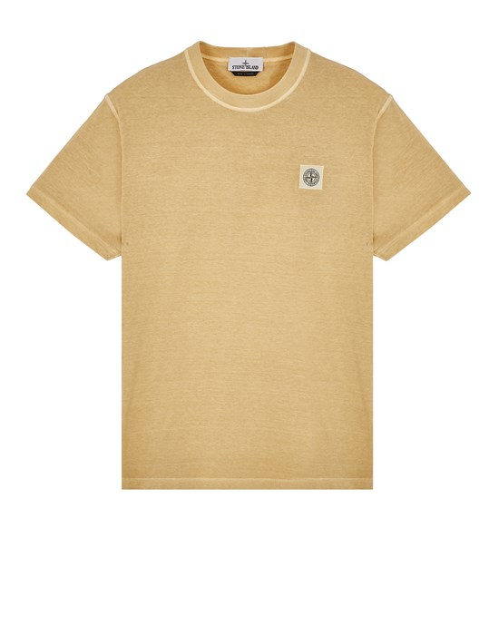 Sold out - Other colors available STONE ISLAND 23757 Short sleeve t-shirt Man Ecru