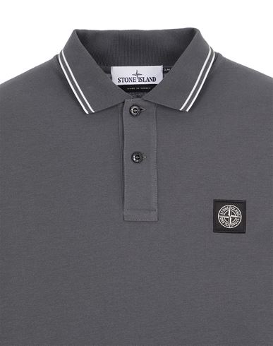 Polo manica cheap lunga stone island