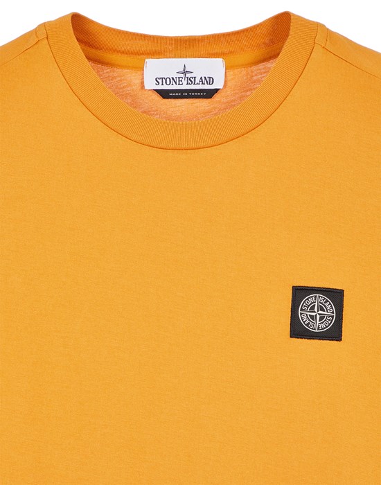stone island t shirt yellow