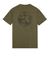 2 of 4 - Short sleeve t-shirt Man 2NS82 'STAMP TWO' PRINT Back STONE ISLAND