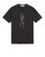 1 of 4 - Short sleeve t-shirt Man 2NS86 ‘DIGITAL ONE’ PRINT Front STONE ISLAND