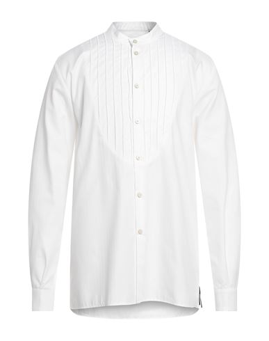 Nostrasantissima Man Shirt White Size 42 Cotton