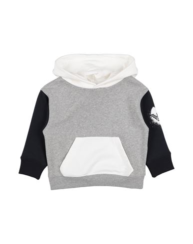 Emporio Armani Toddler Boy Sweatshirt Grey Size 6 Cotton, Polyester, Elastane In Grey