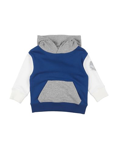 Emporio Armani Toddler Boy Sweatshirt Blue Size 6 Cotton, Polyester, Elastane In Blue