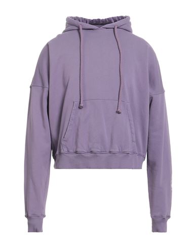 Isabella 1985 Man Sweatshirt Light Purple Size Xl Cotton