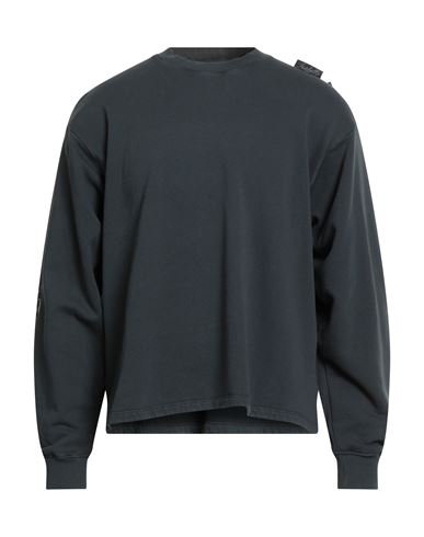 Isabella 1985 Man Sweatshirt Charcoal Size Xl Cotton In Black