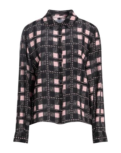 Kristina Ti Woman Shirt Black Size 8 Silk