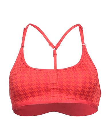 Nike Woman Top Red Size Xs Polyester, Elastane