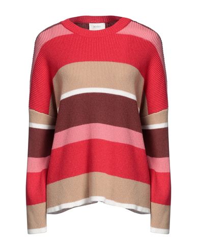 Vicolo Woman Sweater Red Size Onesize Viscose, Polyamide, Wool, Cashmere