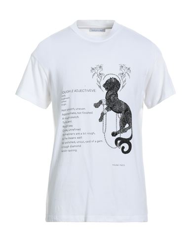 Young Poets Man T-shirt White Size Xxl Cotton