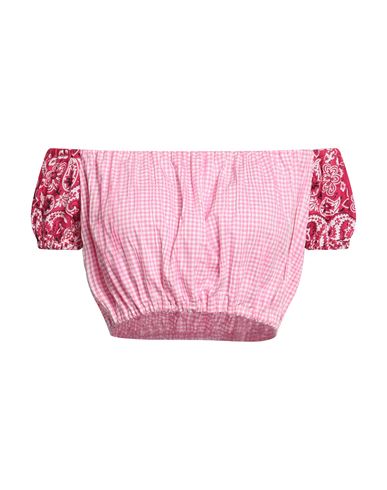 Forte Dei Marmi Couture Woman Top Pink Size 0 Cotton, Pes - Polyethersulfone, Elastane
