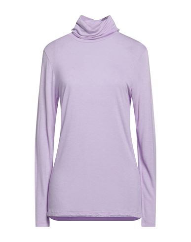 Akemi Woman T-shirt Lilac Size 10 Viscose, Wool In Purple