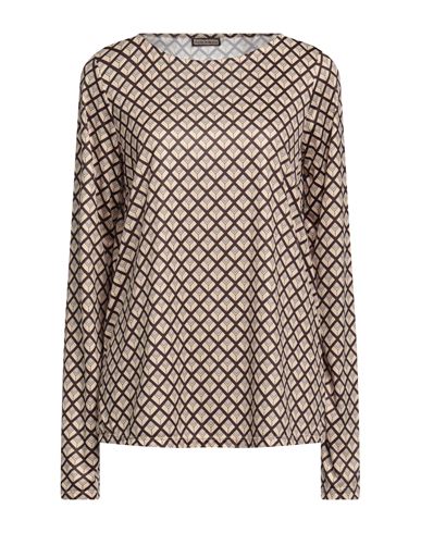 Maliparmi Malìparmi Woman T-shirt Sand Size 10 Polyester In Beige