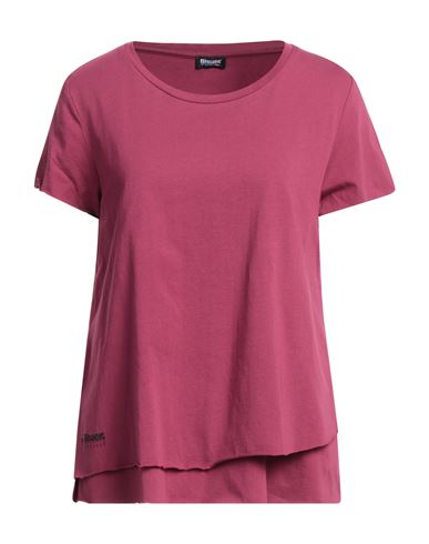 Blauer T-shirt In Purple