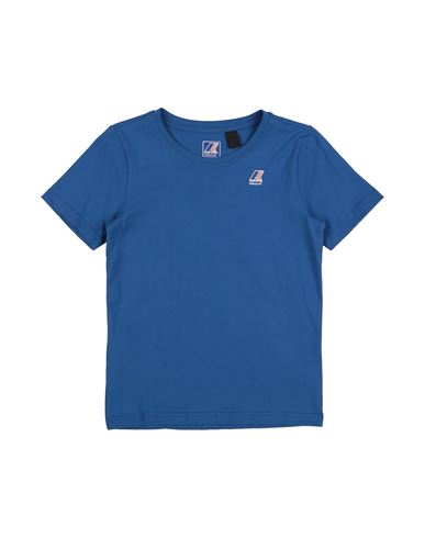 K-way Babies'  Toddler Boy T-shirt Bright Blue Size 6 Cotton