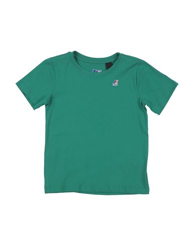 K-way Babies'  Toddler Boy T-shirt Green Size 3 Cotton