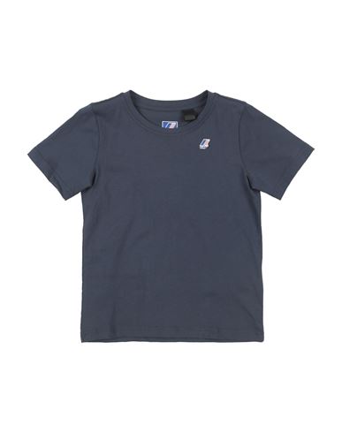 K-way Toddler Boy T-shirt Midnight Blue Size 3 Cotton In Blue