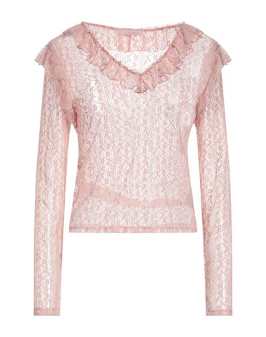 Kristina Ti Woman T-shirt Pink Size M Nylon, Elastane