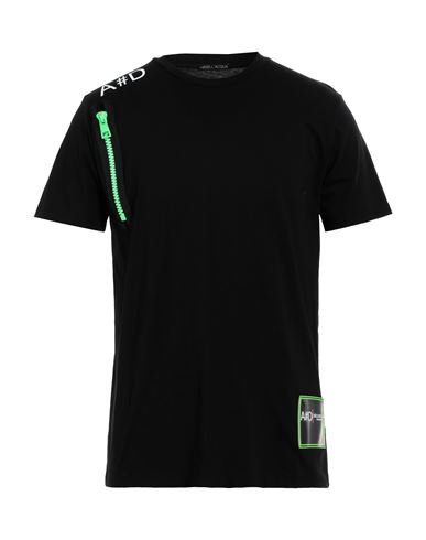 Alessandro Dell'acqua Man T-shirt Black Size Xs Cotton