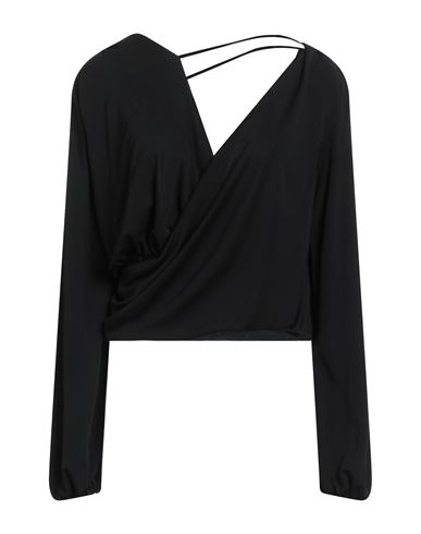 Dondup Woman Blouse Black Size L Polyester