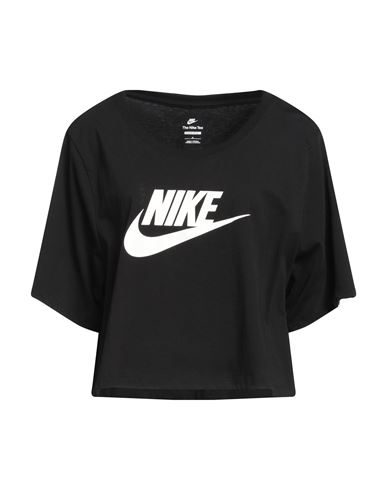 Nike Woman T-shirt Black Size 4xl Cotton