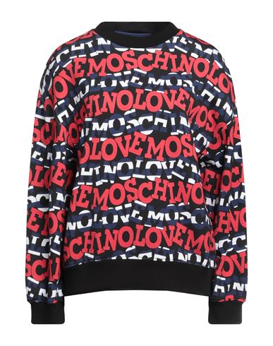 Love Moschino Womens Multicolor Sweatshirt In Black