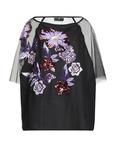 Gabriele Fiorucci Bucciarelli Woman Blouse Black Size 8 Polyester