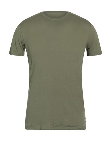 Yes Zee By Essenza Man T-shirt Military Green Size 3xl Cotton