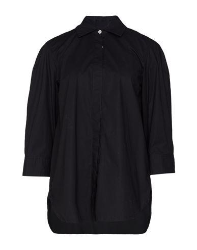 Loreak Mendian Woman Shirt Black Size Xs Cotton, Elastane