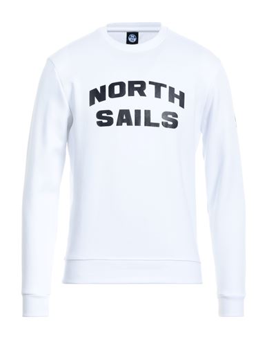 North Sails Man T-shirt White Size Xxl Cotton, Polyester