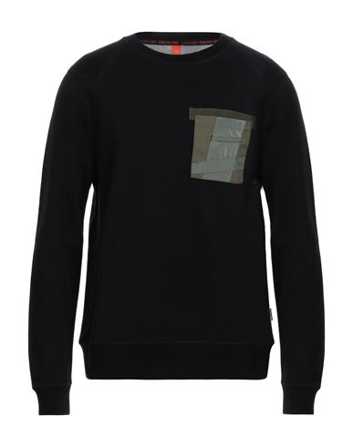Raeburn Man Sweatshirt Black Size Xl Organic Cotton
