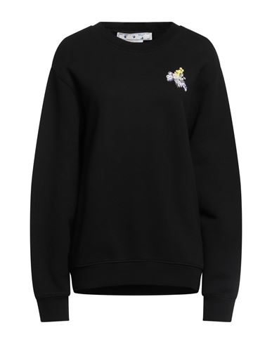 Off-white Woman Sweatshirt Black Size M Cotton