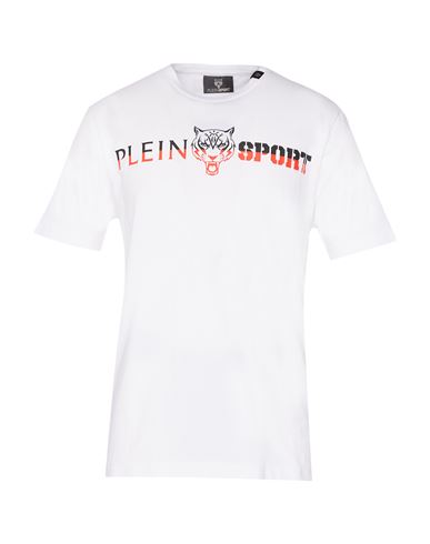 Plein Sport Man T-shirt White Size Xxl Cotton