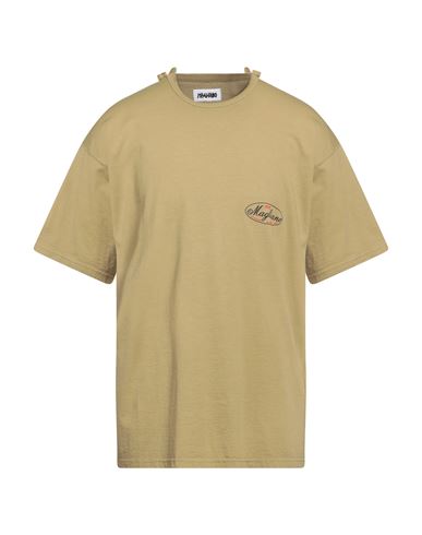 Magliano Man T-shirt Sage Green Size Xs Cotton, Elastane