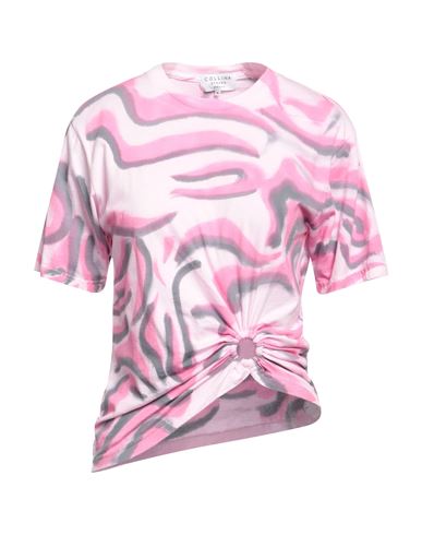 Collina Strada Woman T-shirt Pink Size Xl Organic Cotton