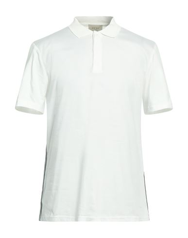 Low Brand Man Polo Shirt White Size 7 Cotton