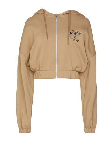 Gaelle Paris Gaëlle Paris Woman Sweatshirt Sand Size 2 Cotton In Beige