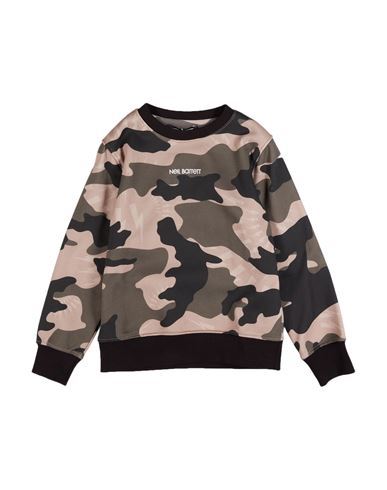 Neil Barrett Babies'  Toddler Boy Sweatshirt Military Green Size 6 Cotton
