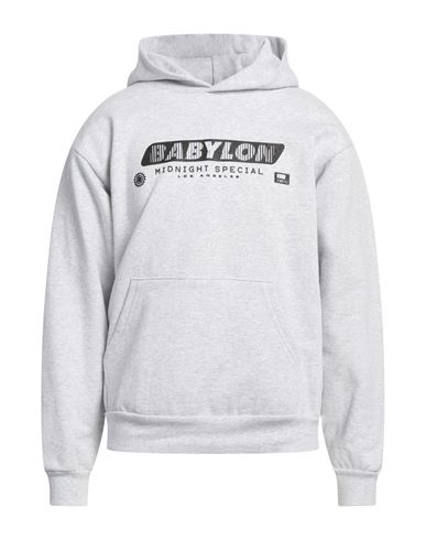 Babylon Man Sweatshirt Light Grey Size M Cotton
