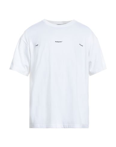 Poliquant Man T-shirt White Size 3 Cotton