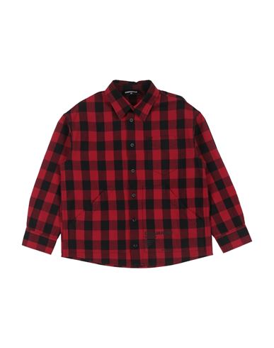 Shop Dsquared2 Toddler Boy Shirt Red Size 4 Cotton
