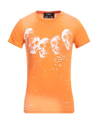 Shop Domrebel Man T-shirt Orange Size S Cotton