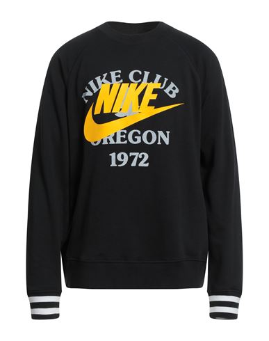 Nike Man Sweatshirt Black Size M Cotton
