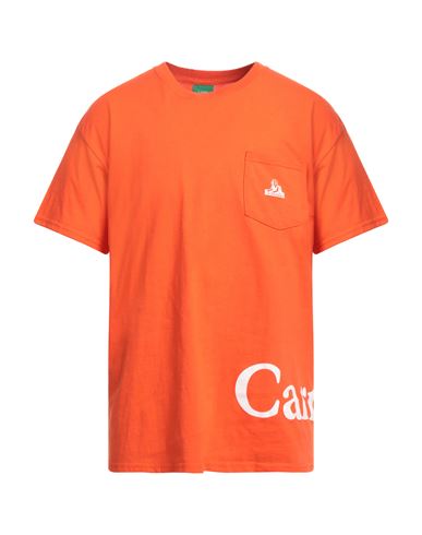 Shop Anwar Carrots Man T-shirt Orange Size L Cotton