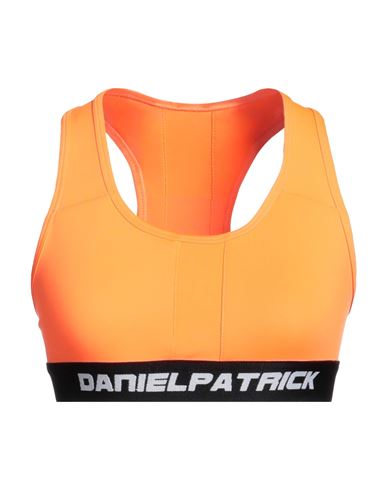 Daniel Patrick Woman Top Orange Size M Polyester, Elastane