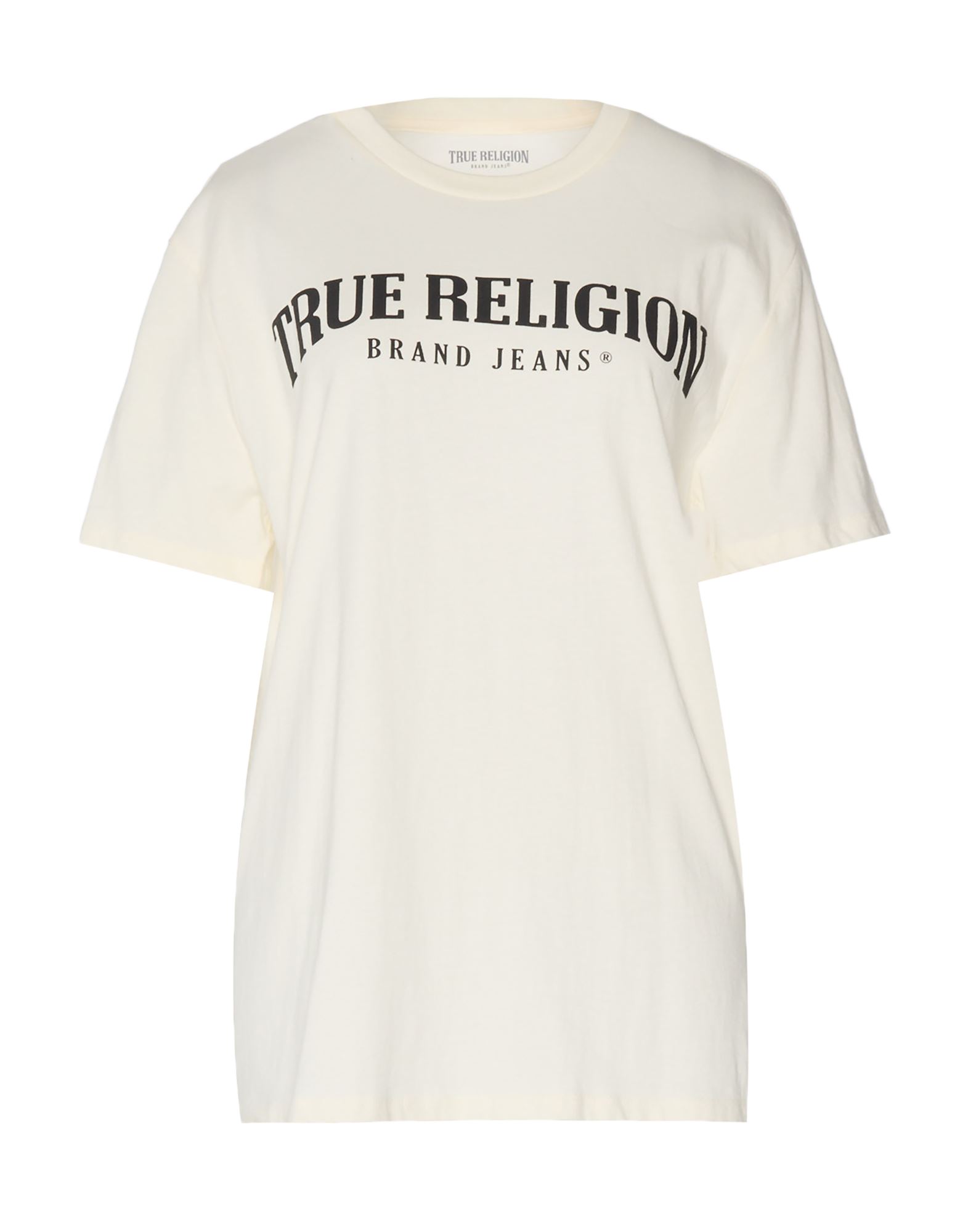 《セール開催中》TRUE RELIGION レディース T シャツ オフホワイト XS/S コットン 100%
