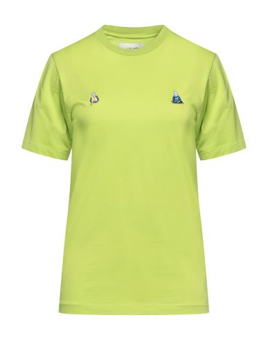 Kirin Peggy Gou Woman T-shirt Acid Green Size S Cotton, Polyester
