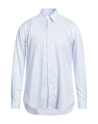 Xacus Man Shirt Sky Blue Size 18 Cotton