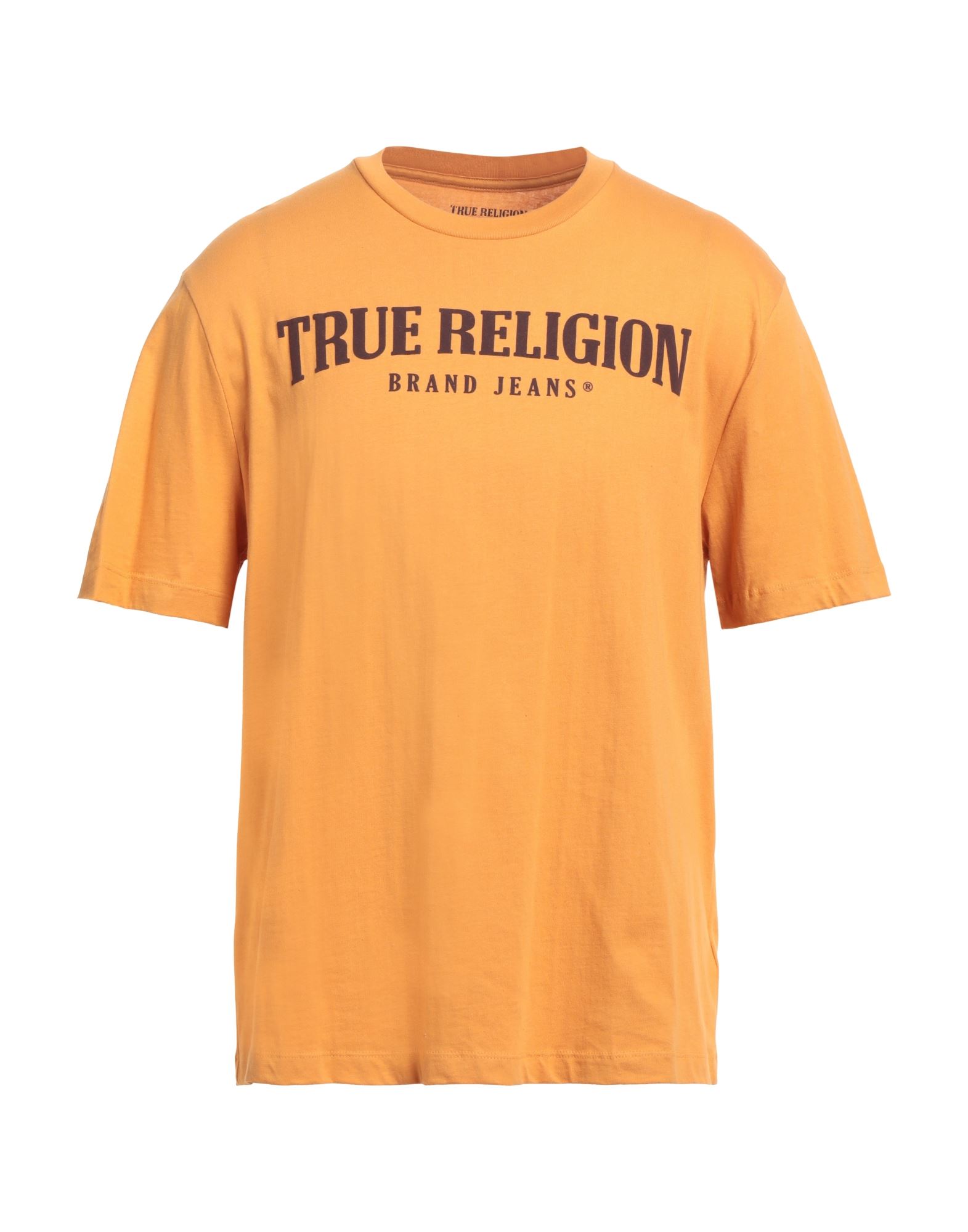 《セール開催中》TRUE RELIGION メンズ T シャツ マンダリンオレンジ S コットン 100%