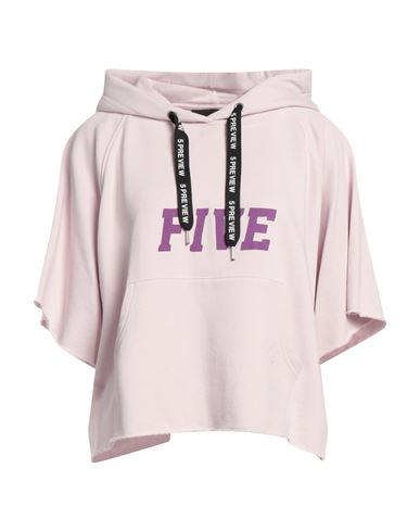 5preview Woman Sweatshirt Lilac Size Xl Cotton, Polyester In Purple